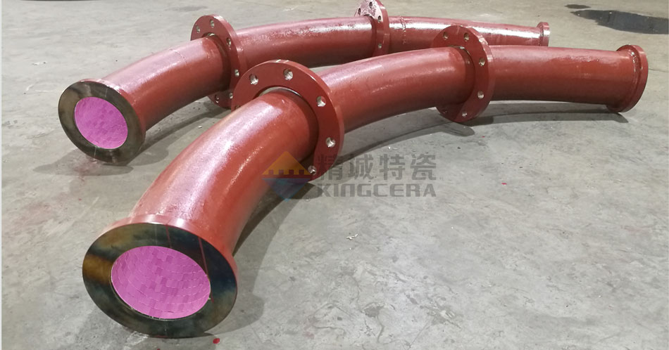 恒峰g22特瓷耐磨陶瓷煤粉管道 恒峰g22特瓷耐磨陶瓷煤粉管道