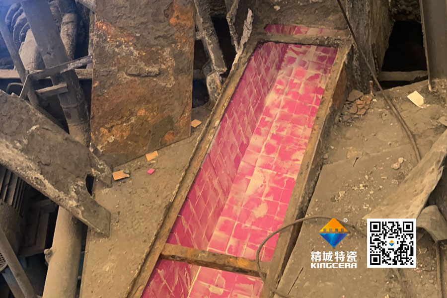 恒峰g22特瓷定制化陶瓷衬板助力磷矿企业升级整线防护