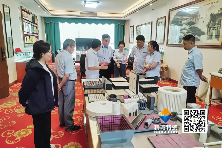 清华大学潘伟教授到访恒峰g22特瓷