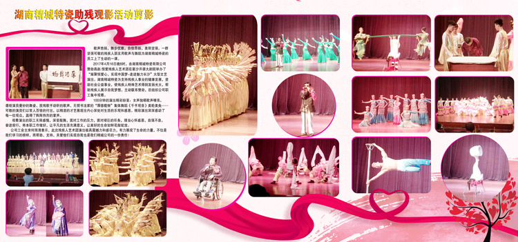 湖南恒峰g22赞助燕赵·恒爱残疾人艺术团圆满演出